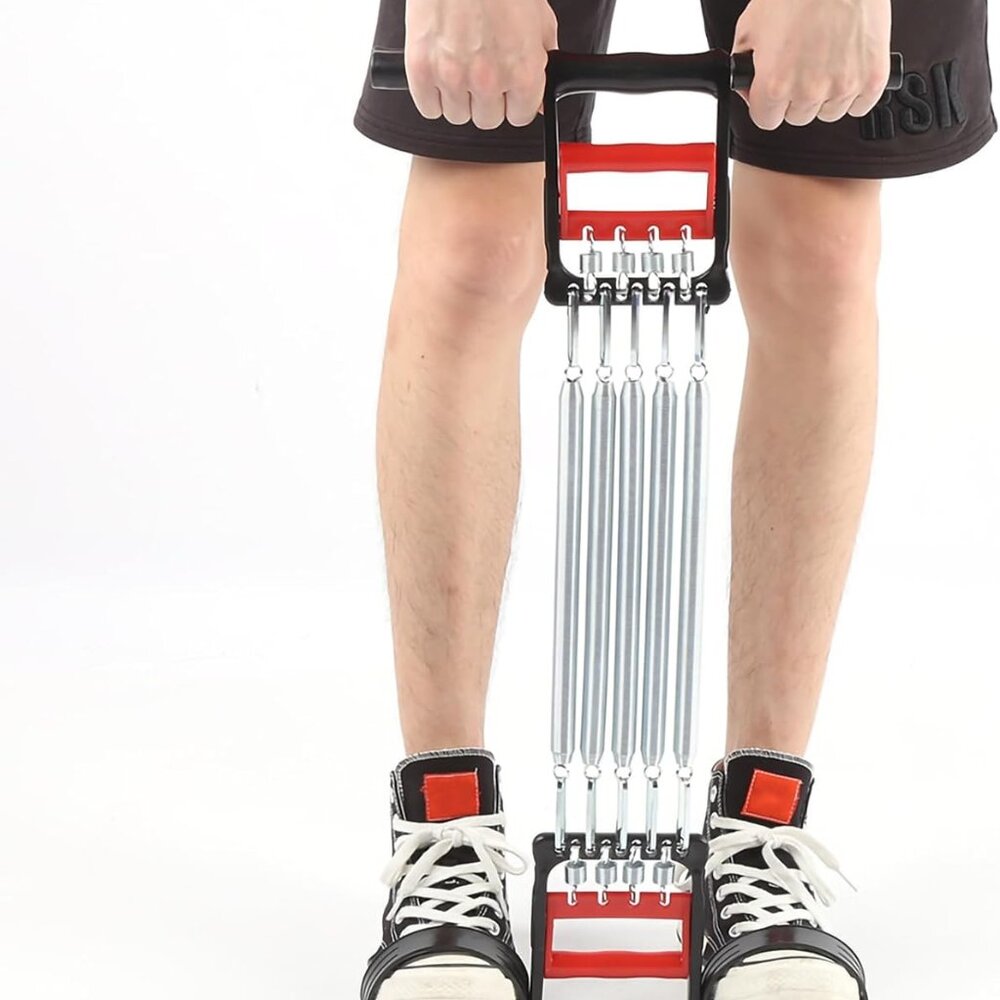 3 in 1 Chest Clip Muscle Pedal Spring Chest Expander , Pedal Puller ((1 Pack))